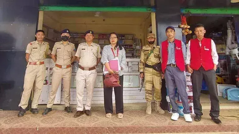 वोखा कस्बे में नशीली दवाओं के विरुद्ध कार्रवाई का अभ्यास किया गया वोखा कस्बे में नशीली दवाओं के विरुद्ध कार्रवाई का अभ्यास किया गया