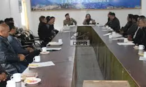Nagaland :  तुएनसांग डीपीडीबी बैठक