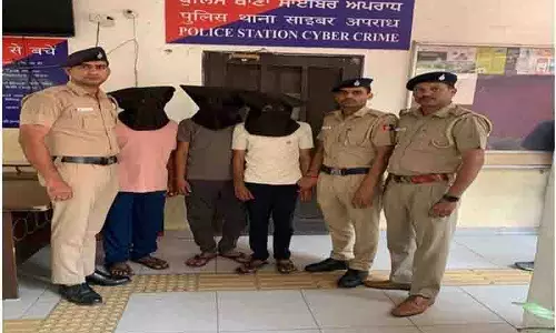 Chandigarh: 2.5 करोड़ रुपये के डिजिटल धोखाधड़ी के आरोप में तीन गिरफ्तार