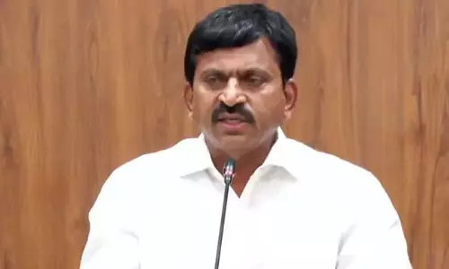 परियोजनाओं के नाम पर पिंक व्यवस्था को मजबूत किया गया है: Minister Ponguleti परियोजनाओं के नाम पर पिंक व्यवस्था को मजबूत किया गया है: Minister Ponguleti