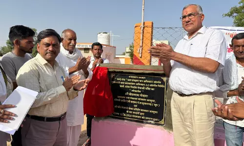 Churu: बाघसरा आथुणा में सार्वजनिक कुण्ड का किया लोकार्पण