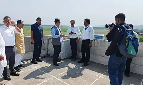 Donyi पोलो एयरपोर्ट पर डिस्ड्रोमीटर नेटवर्क स्थापित किया गया