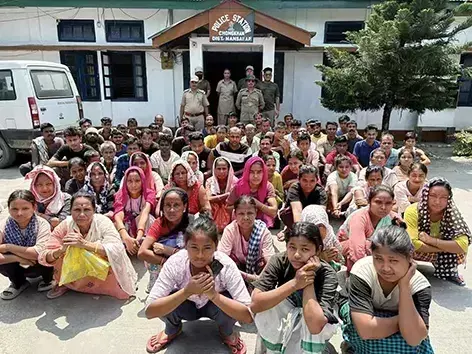 Arunachal: नामसाई जिले से 92 आईएलपी उल्लंघनकर्ता निष्कासित