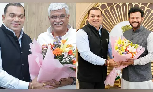Goa के पर्यटन मंत्री ने केंद्रीय नेतृत्व के साथ मिलकर राज्य में संगीत अर्थव्यवस्था और हवाई संपर्क पर जोर दिया Goa के पर्यटन मंत्री ने केंद्रीय नेतृत्व के साथ मिलकर राज्य में संगीत अर्थव्यवस्था और हवाई संपर्क पर जोर दिया
