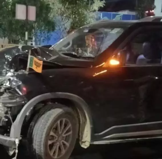 महिला आरक्षक की मौत, चेकिंग पॉइंट में गाड़ी ने कुचला महिला आरक्षक की मौत, चेकिंग पॉइंट में गाड़ी ने कुचला