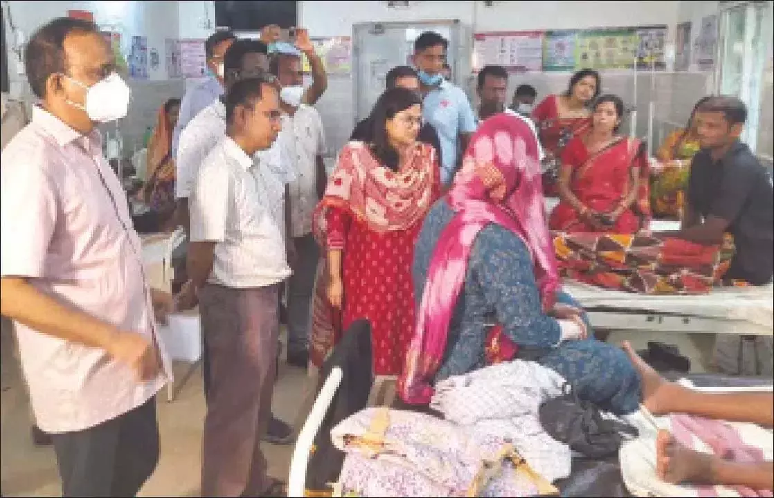 Odisha: स्वास्थ्य विभाग जाजपुर में डायरिया के प्रकोप को नियंत्रित करने के लिए सक्रिय हुआ Odisha: स्वास्थ्य विभाग जाजपुर में डायरिया के प्रकोप को नियंत्रित करने के लिए सक्रिय हुआ