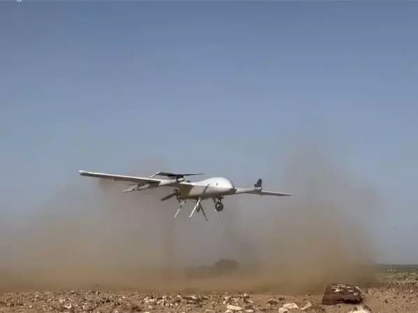 SADL ने पोखरण रेंज में हाइब्रिड VTOL UAV (रुद्रास्त्र) का सफलतापूर्वक परीक्षण किया SADL ने पोखरण रेंज में हाइब्रिड VTOL UAV (रुद्रास्त्र) का सफलतापूर्वक परीक्षण किया