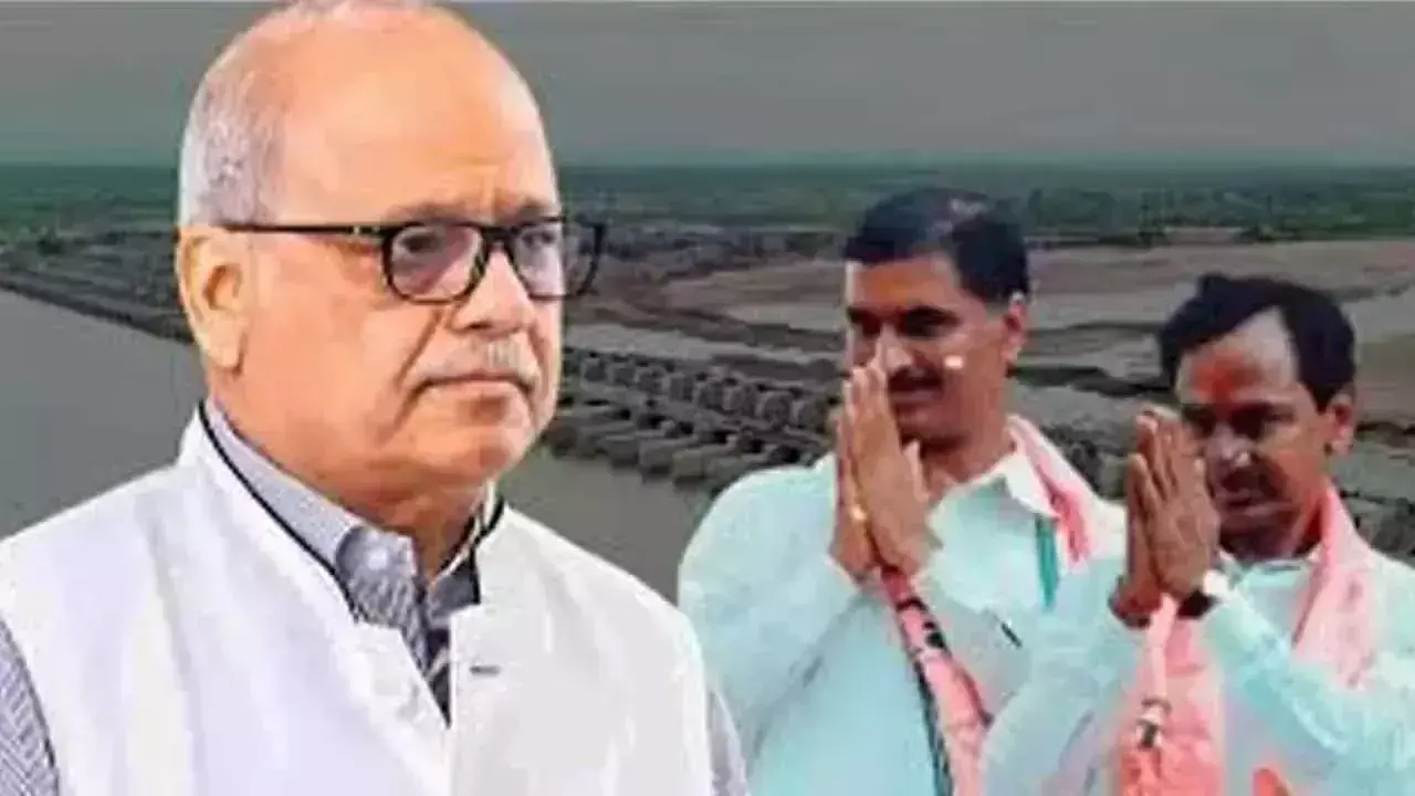 Telangana: घोष पैनल ने केसीआर, हरीश की गवाही के साथ जांच पूरी की Telangana: घोष पैनल ने केसीआर, हरीश की गवाही के साथ जांच पूरी की