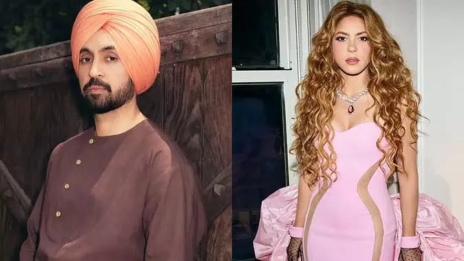 दिलजीत दोसांझ और शकीरा का धमाकेदार कोलैब जल्द दिलजीत दोसांझ और शकीरा का धमाकेदार कोलैब जल्द