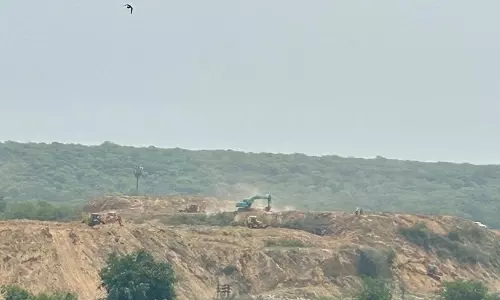 DLF परियोजना से अरावली में आक्रोश, कार्यकर्ताओं ने मंत्री के घर के बाहर किया प्रदर्शन