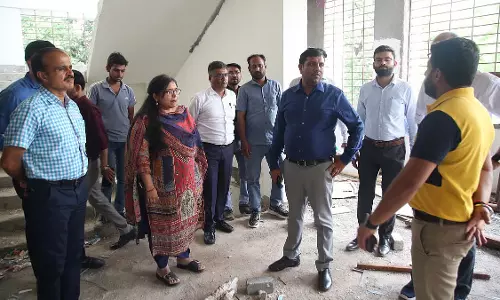 Bhopal : तुलसी नगर स्मार्ट सिटी बिल्डिंग की ऊंचाई चार मंजिल से बढ़ाकर पांच मंजिल की जाएगी Bhopal : तुलसी नगर स्मार्ट सिटी बिल्डिंग की ऊंचाई चार मंजिल से बढ़ाकर पांच मंजिल की जाएगी