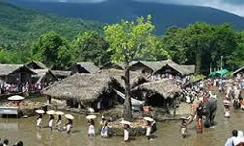Kannur का अक्करे कोट्टियूर मंदिर वार्षिक 27 दिवसीय उत्सव के लिए