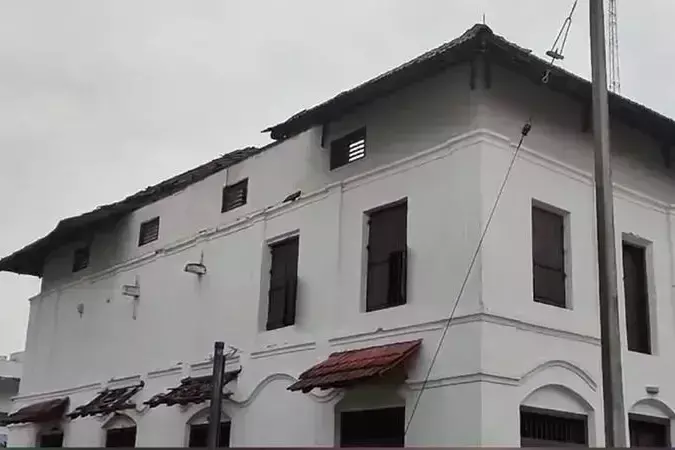 Thrissur के माला में यहूदी आराधनालय की छत ढह गई