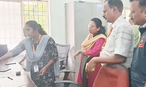 Tumkur : लोकायुक्त ने तालुक कार्यालय पर छापा मारा