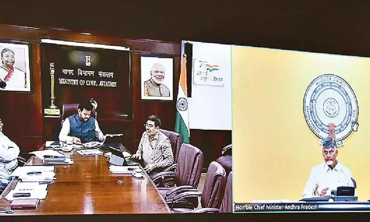 विशाखापत्तनम में नागरिक उड्डयन विश्वविद्यालय स्थापित करने पर विचार करें: CM विशाखापत्तनम में नागरिक उड्डयन विश्वविद्यालय स्थापित करने पर विचार करें: CM