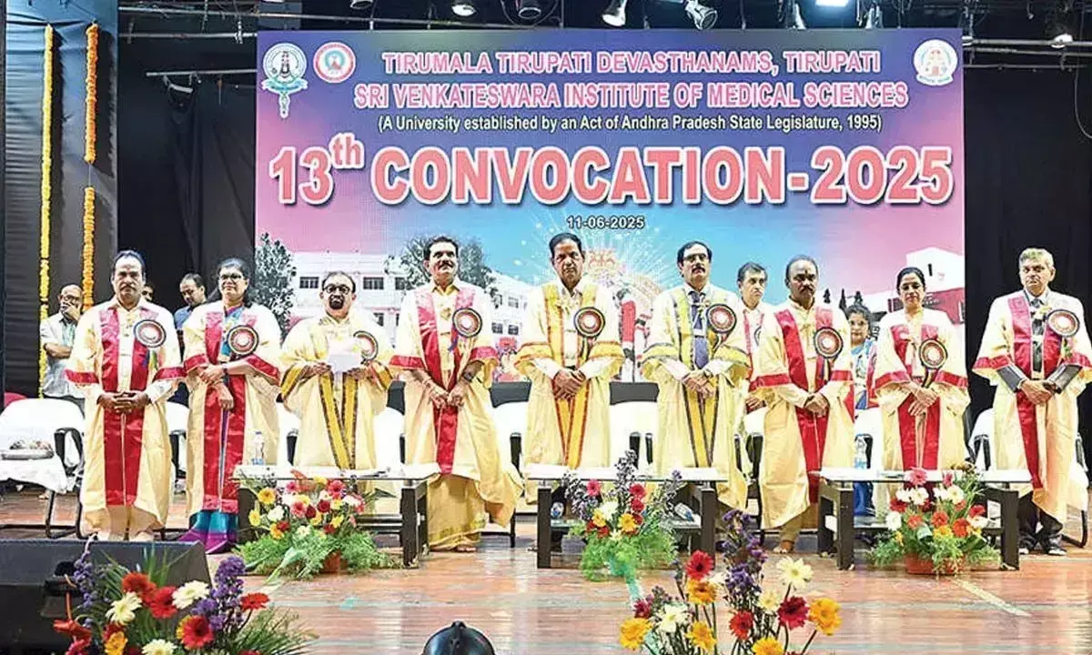 SVIMS विश्वस्तरीय परिवर्तन के लिए तैयार: टीटीडी प्रमुख SVIMS विश्वस्तरीय परिवर्तन के लिए तैयार: टीटीडी प्रमुख