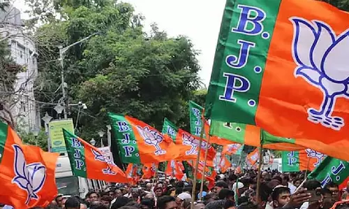 सड़क पर जगन्नाथ के रथ से भाजपा की झड़प