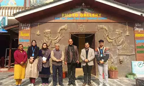 भूवैज्ञानिकों ने Kasauli संग्रहालय में तृतीयक जीवाश्म संरचनाओं का अन्वेषण किया भूवैज्ञानिकों ने Kasauli संग्रहालय में तृतीयक जीवाश्म संरचनाओं का अन्वेषण किया
