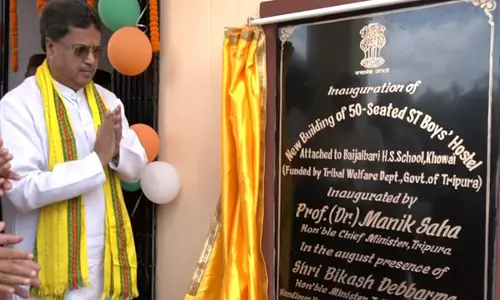 त्रिपुरा के CM माणिक साहा ने खोवाई जिले में छह विकास परियोजनाओं का किया उद्घाटन त्रिपुरा के CM माणिक साहा ने खोवाई जिले में छह विकास परियोजनाओं का किया उद्घाटन