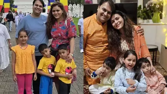 डॉक्टरों का एक परिवार तीन बच्चों के साथ एक नया जीवन शुरू करने के लिए दुर्भाग्यपूर्ण उड़ान से लंदन जा रहा था डॉक्टरों का एक परिवार तीन बच्चों के साथ एक नया जीवन शुरू करने के लिए दुर्भाग्यपूर्ण उड़ान से लंदन जा रहा था