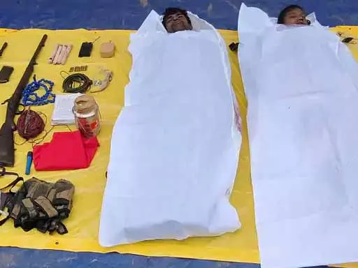 सुकमा एनकाउंटर में मारे गए 2 नक्सलियों की हुई शिनाख्त सुकमा एनकाउंटर में मारे गए 2 नक्सलियों की हुई शिनाख्त