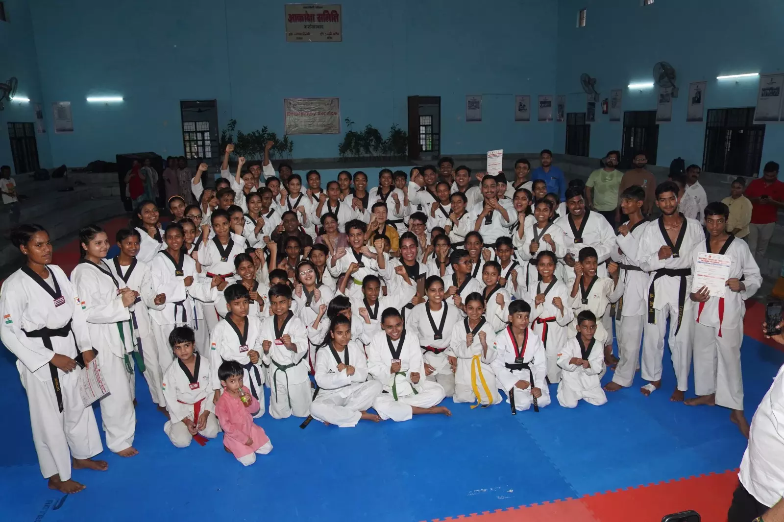 Farrukhabad: ताइक्वांडो प्रशिक्षण शिविर समाप्त, खिलाड़ियों में दिखा उत्साह Farrukhabad: ताइक्वांडो प्रशिक्षण शिविर समाप्त, खिलाड़ियों में दिखा उत्साह
