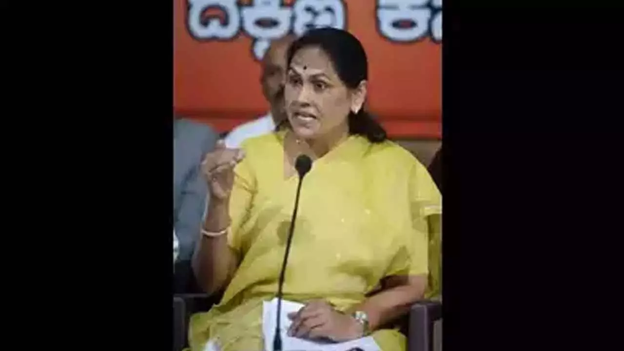 मोदी के नेतृत्व में भारत उन्नति कर रहा है: Karandlaje मोदी के नेतृत्व में भारत उन्नति कर रहा है: Karandlaje