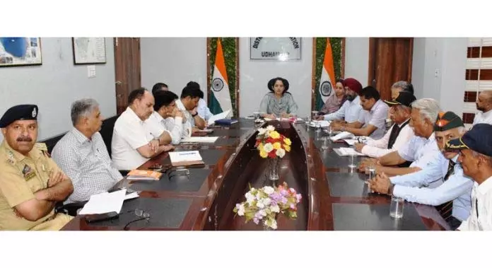 DC उधमपुर ने जिला स्तरीय जिला सैनिक कल्याण बोर्ड की बैठक की अध्यक्षता की DC उधमपुर ने जिला स्तरीय जिला सैनिक कल्याण बोर्ड की बैठक की अध्यक्षता की