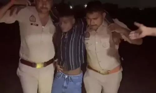 हाफ एनकाउंटर, कोर्ट से भागा आरोपी गिरफ्तार हाफ एनकाउंटर, कोर्ट से भागा आरोपी गिरफ्तार