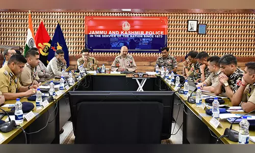 J-K DGP ने अमरनाथ यात्रा के लिए समीक्षा बैठक की अध्यक्षता की