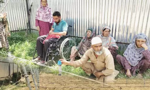 शोपियां: विकलांग किसान के बगीचे से 400 से अधिक सेब के पेड़ चोरी
