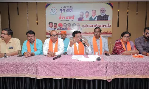MP : उपमुख्यमंत्री ने एनडीए सरकार के 11 साल पूरे होने पर की बात