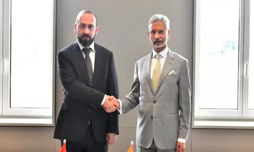 Jaishankar ने अर्मेनियाई विदेश मंत्री के साथ क्षेत्रीय घटनाक्रम पर बातचीत की