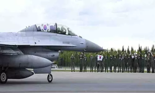 South Korea: KF-16 अलास्का दुर्घटना में पायलट की गलती का संदेह