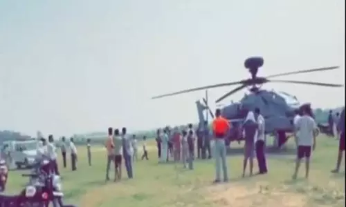 भारतीय वायुसेना के अपाचे हेलीकॉप्टर M17 की इमरजेंसी लैंडिंग, मचा हड़कंप, क्या थी वजह?