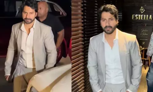 सितारों से सजी शाम, वरुण धवन ने ट्रेनर की शादी को बनाया यादगार सितारों से सजी शाम, वरुण धवन ने ट्रेनर की शादी को बनाया यादगार