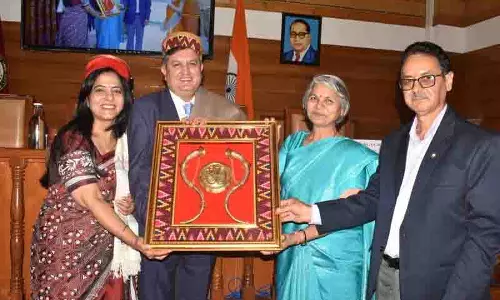 HPNLU ने न्यायमूर्ति चौहान की उपलब्धि का सम्मान किया