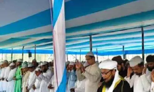 NKDA खेल के मैदान में ईद की नमाज़ फिर से शुरू NKDA खेल के मैदान में ईद की नमाज़ फिर से शुरू