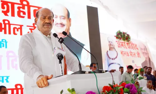 Jaipur: आदिवासी समाज की पीड़ा दूर करना संकल्प- लोकसभा अध्यक्ष