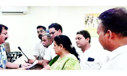 MLA अरविंद गुप्ता ने भाजपा मुख्यालय में लगाया जनता दरबार