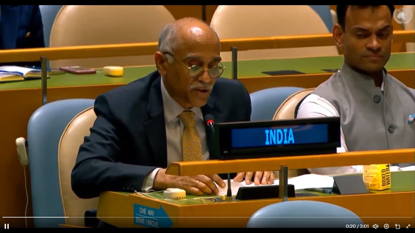 भारत ने Gaza में तत्काल युद्ध विराम वाले प्रस्ताव पर मतदान से किया परहेज
