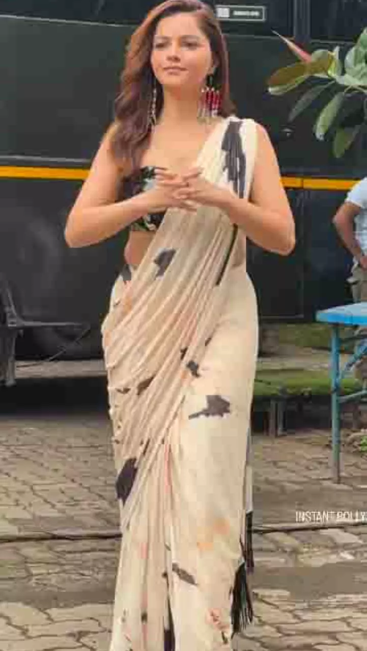लाफ्टर शेफ्स के सेट पर रुबीना दिलैक