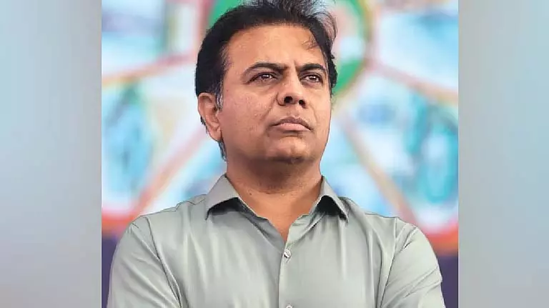 KTR पर सरकार को ‘बदनाम’ करने का मामला दर्ज KTR पर सरकार को ‘बदनाम’ करने का मामला दर्ज