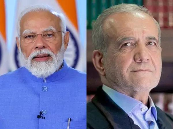 ईरानी राष्ट्रपति ने अहमदाबाद विमान दुर्घटना पर PM Modi को अपनी संवेदना व्यक्त की ईरानी राष्ट्रपति ने अहमदाबाद विमान दुर्घटना पर PM Modi को अपनी संवेदना व्यक्त की