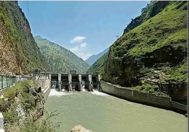 Larji dam से पानी छोड़े जाने से पहले सुरक्षा सलाह जारी Larji dam से पानी छोड़े जाने से पहले सुरक्षा सलाह जारी