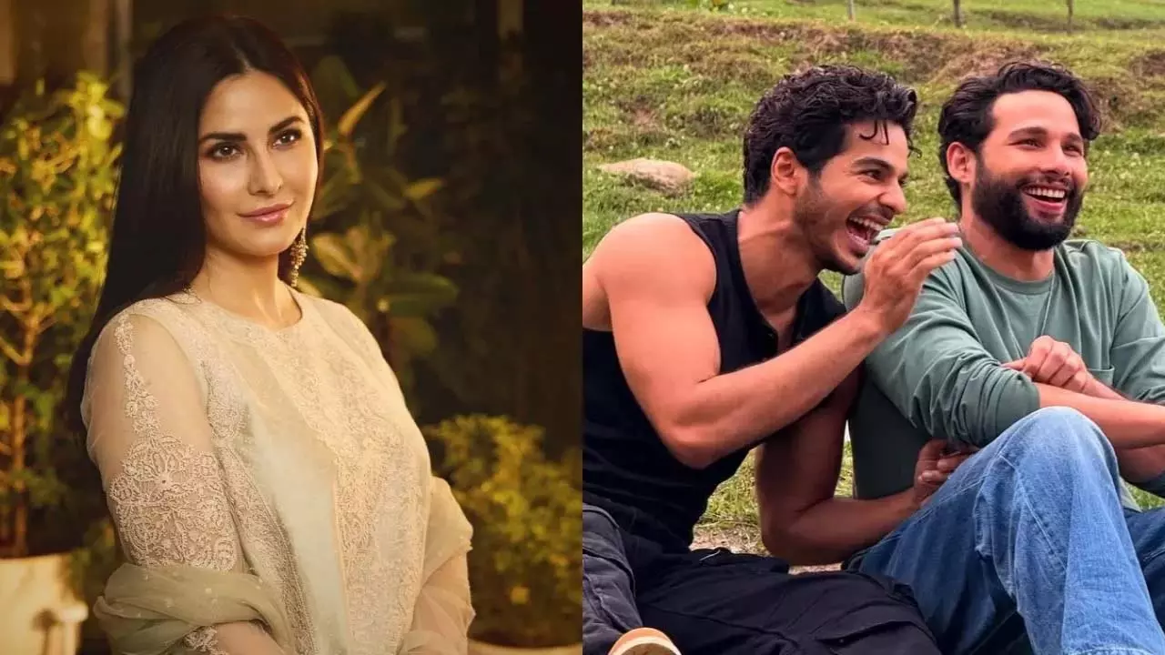 Katrina Kaif ने ईशान खट्टर और सिद्धांत चतुवेर्दी पर किया कमेंट Katrina Kaif ने ईशान खट्टर और सिद्धांत चतुवेर्दी पर किया कमेंट