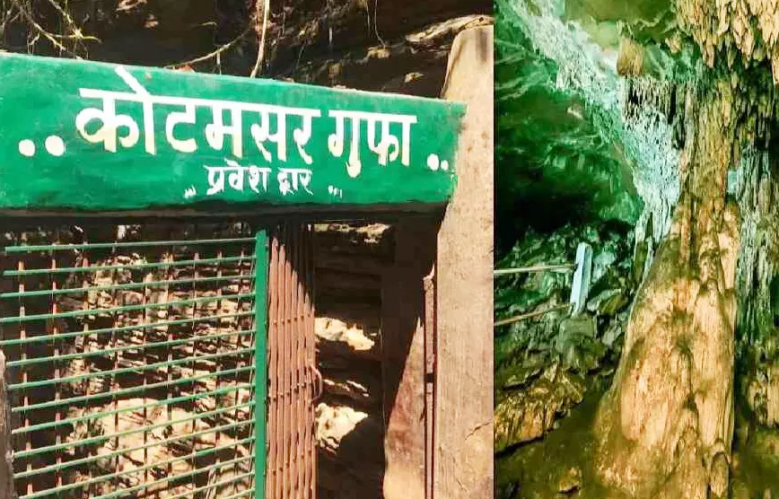 प्रशासन ने कोटमसर गुफा को बंद करने का लिया निर्णय प्रशासन ने कोटमसर गुफा को बंद करने का लिया निर्णय