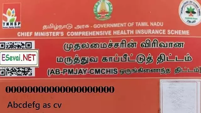 Tamil Nadu : मुख्यमंत्री बीमा योजना से 81 लाख लोगों को मदद मिली Tamil Nadu : मुख्यमंत्री बीमा योजना से 81 लाख लोगों को मदद मिली