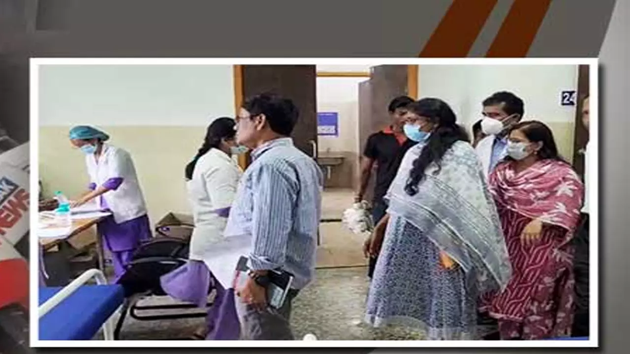डायरिया के प्रकोप के बीच जाजपुर में कीटाणुशोधन अभियान तेज डायरिया के प्रकोप के बीच जाजपुर में कीटाणुशोधन अभियान तेज