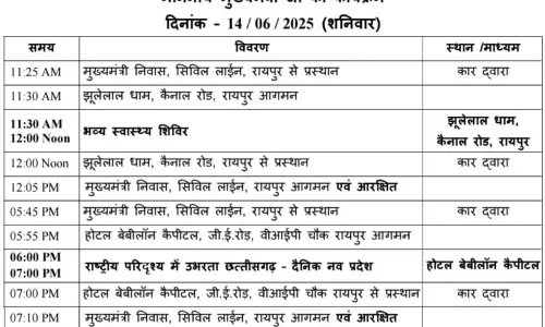 CM साय कुछ देर में झूलेलाल धाम पहुंचेंगे